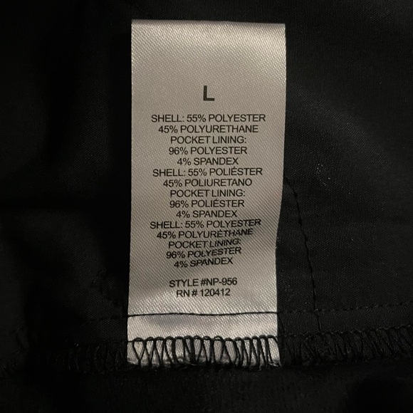 NIA COQUETTISH PREMIUM FAUX QUALITY BLACK LEATHER WIDE LEG FANCY PANTS - Picture 9 of 10